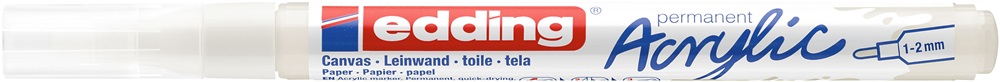 Edding 5300 F jelző fehér színű (922) D10 akril marker