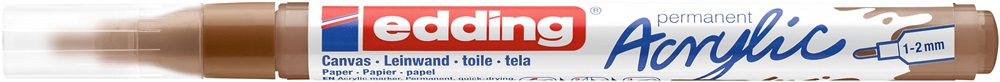 Edding 5300 F mogyoró színű (919) D10 akril marker