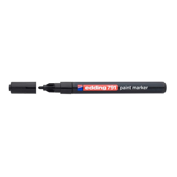 Edding 791 1-2mm fekete lakkmarker