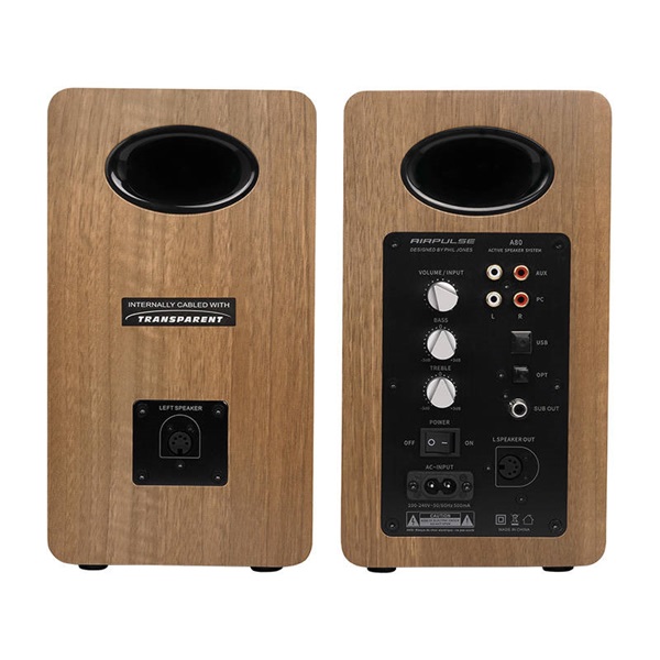 Edifier Airpulse A80 2.0 barna hangszóró pár