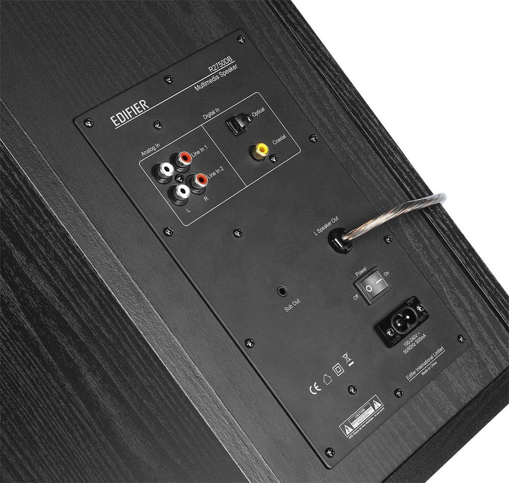 Edifier R2750DB 2.0 fekete hangszóró pár