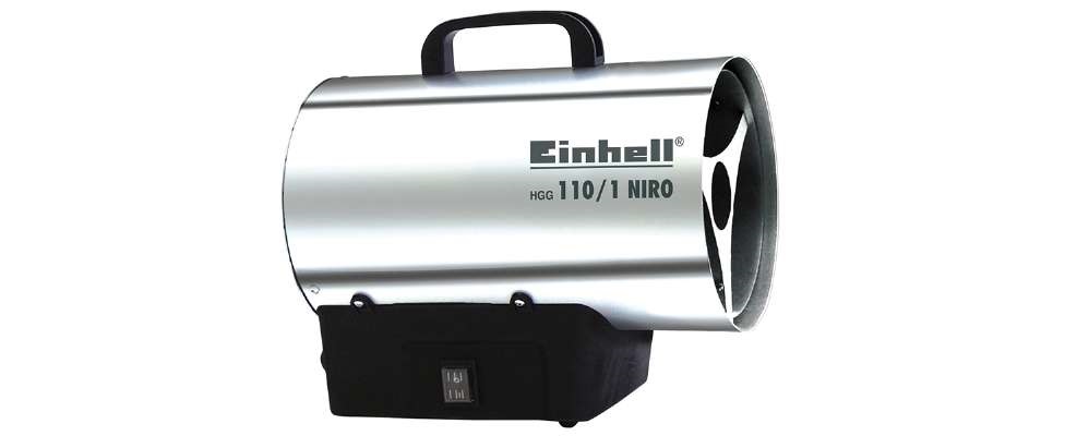 Einhell 2330111 HGG 110/1 Niro gázos hőlégfúvó