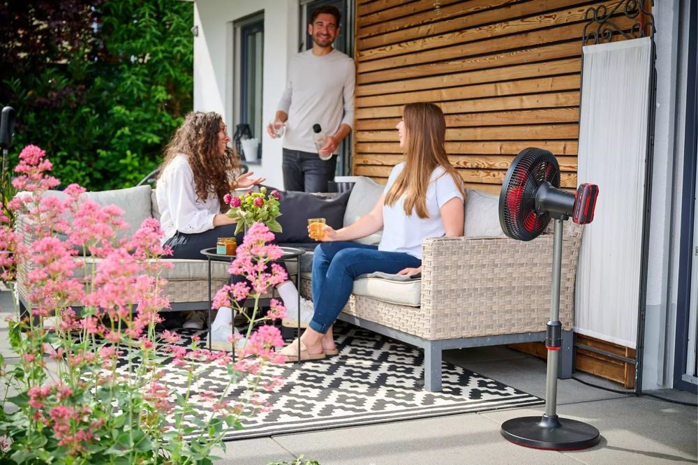 Einhell 3408071 GE-CF 18/320 P Li-Solo akku és töltő nélkül akkumulátoros ventillátor