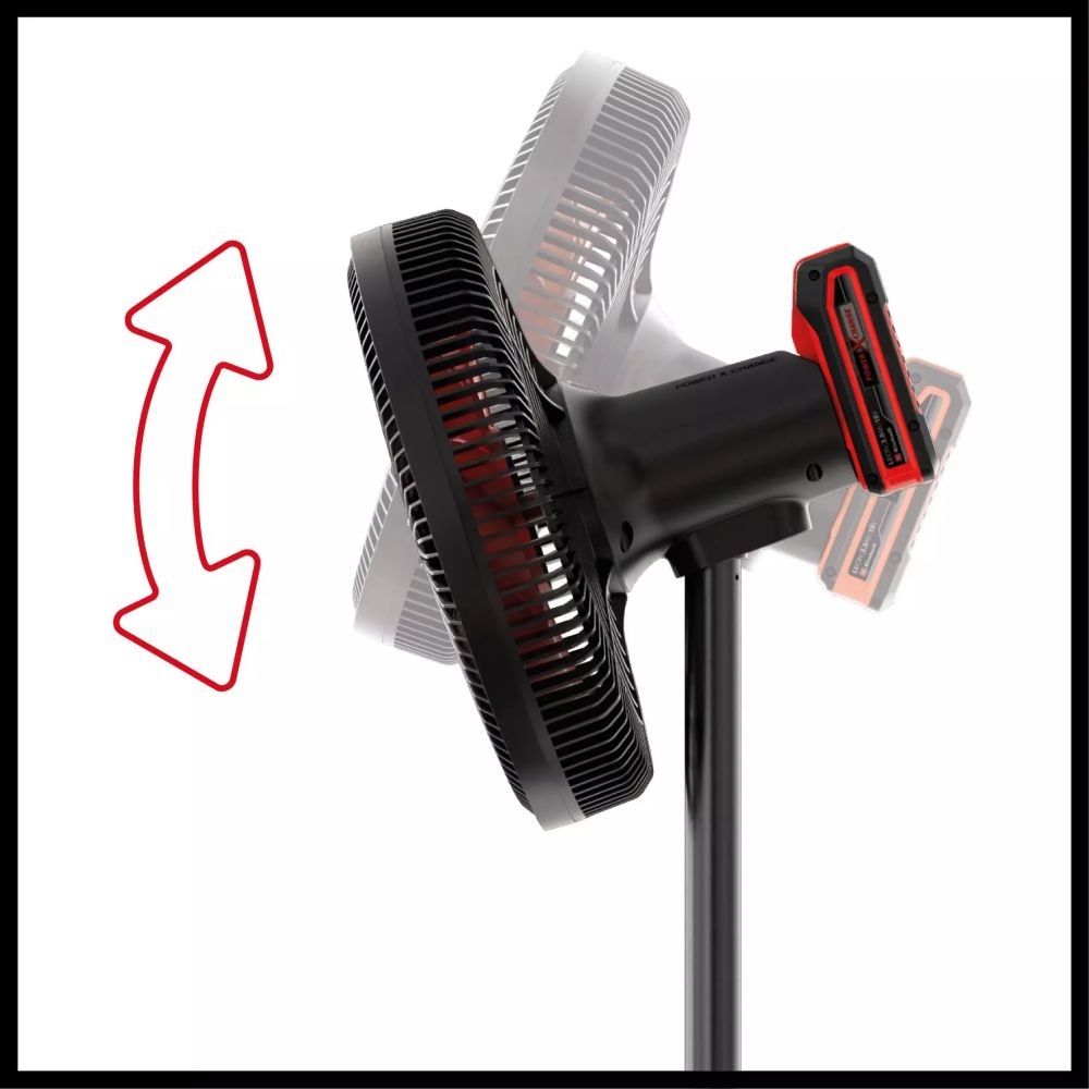 Einhell 3408071 GE-CF 18/320 P Li-Solo akku és töltő nélkül akkumulátoros ventillátor