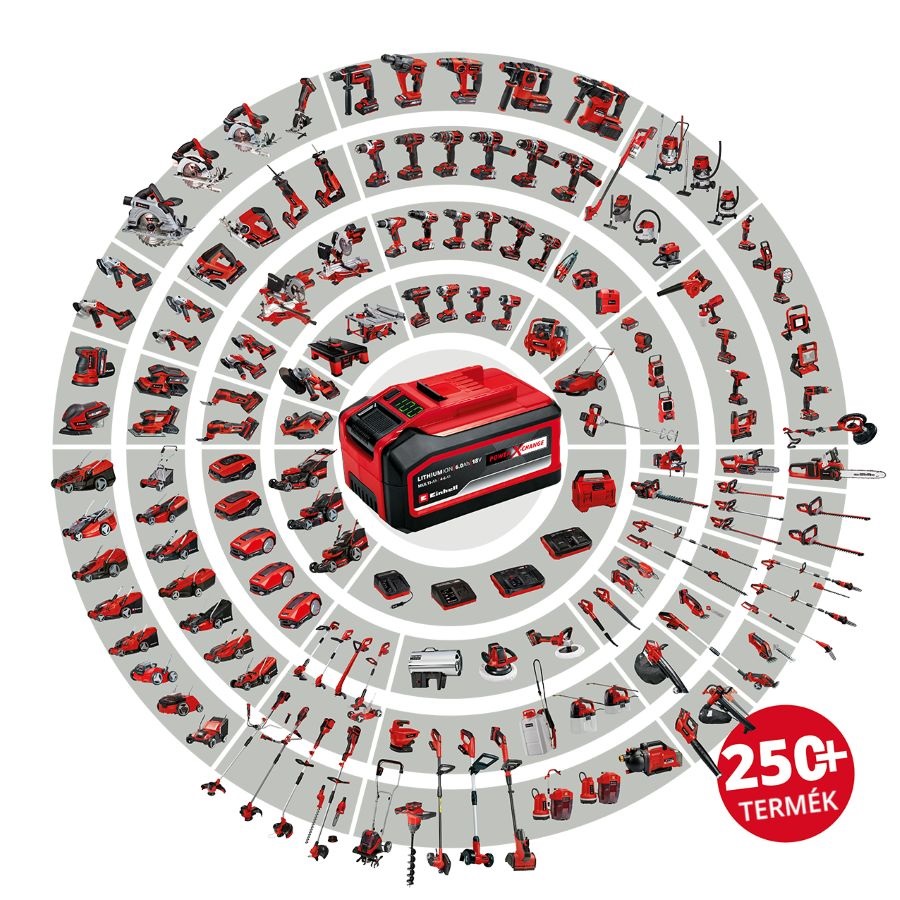 Einhell 3408220 PXC GE-GS 18 Li-Solo akku és töltő nélkül akkumulátoros ritkító fűrész (Újszerű)