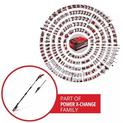 Einhell 3410972 GP-HH 18/50 Li T BL – Solo akku és töltő nélkül akkumulátoros magassági sövényvágó