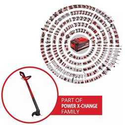 Einhell 3411115 GC-CT 18/2411 Li P-Solo akku és töltő nélkül akkumulátoros fűszegélynyíró