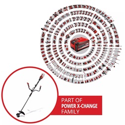 Einhell 3411340 GP-BC 36/430 Li BL-Solo akku és töltő nélkül akkumulátoros fűkasza