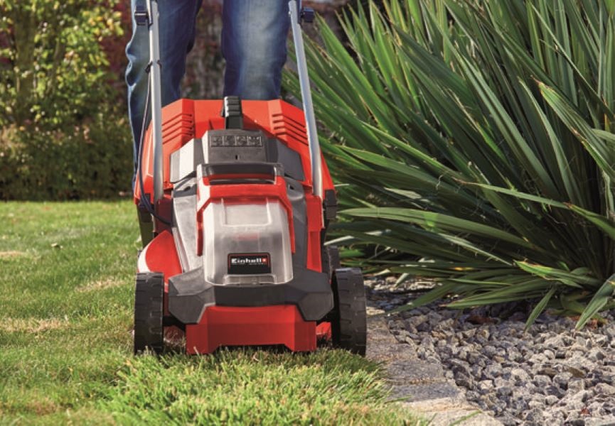 Einhell 3413155 PXC GE-CM 18/30 Li 1x3,0Ah akkuval akkumulátoros fűnyíró