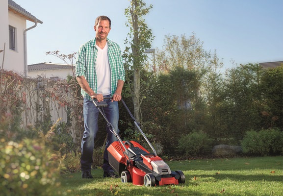 Einhell 3413157 PXC GE-CM 18/30 Li-Solo akku és töltő nélkül akkumulátoros fűnyíró
