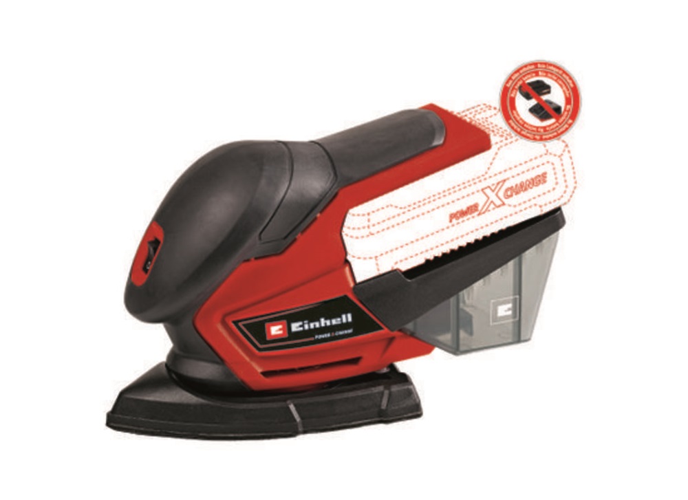 Einhell 4460708 PXC TE-OS 18/150 Li-Solo akku és töltő nélkül akkumulátoros rezgőcsiszoló