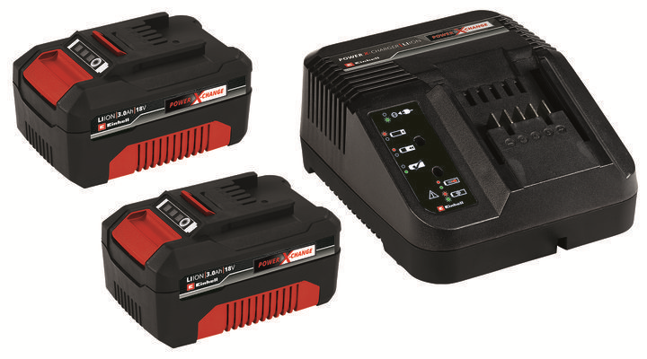Einhell 4512098 18V 2x3,0Ah PXC + 30 min töltő 2db-os akku+töltő szett