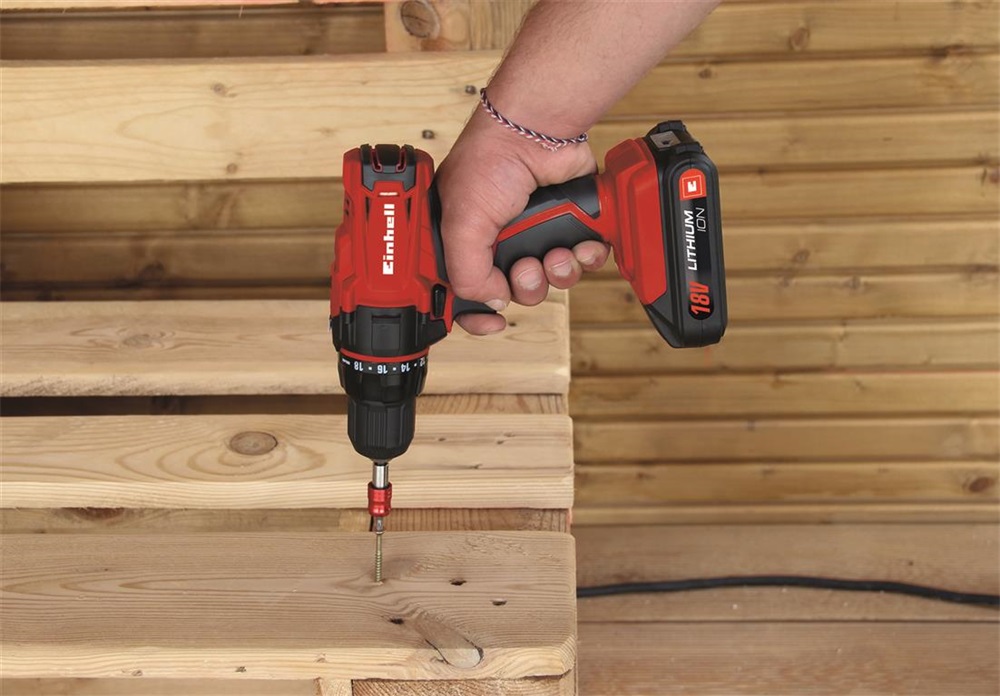 Einhell 4513846 TC-CD 18-2 Li 1x1,5Ah akkuval akkumulátoros csavarozó