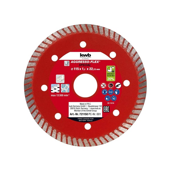 Einhell 49721150 KWB gyémánt vágótárcsa