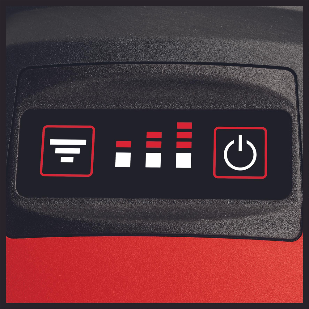 Einhell 3408035 PXC GE-CF 18/2200 Li - Solo piros, sebességfokozat száma:3, akkus ventilátor