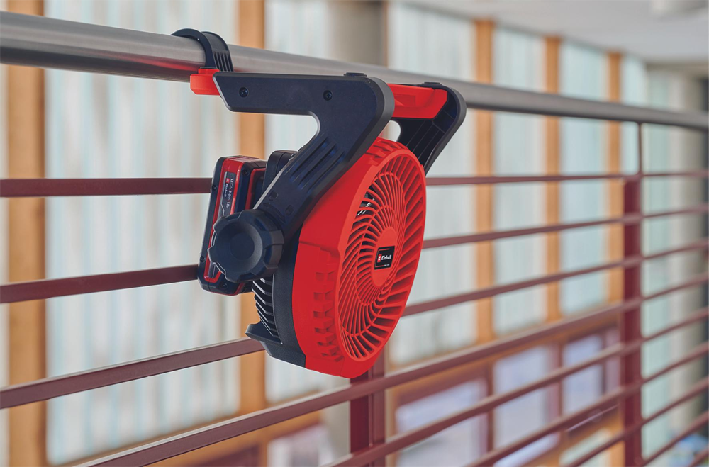 Einhell 3408035 PXC GE-CF 18/2200 Li - Solo piros, sebességfokozat száma:3, akkus ventilátor