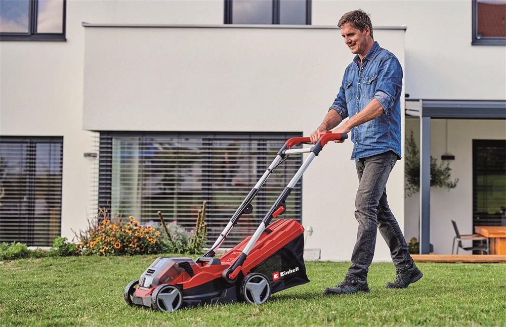 Einhell 3413226 PXC GE-CM 36/34-1 Li-Solo akku és töltő nélkül akkumulátoros fűnyíró