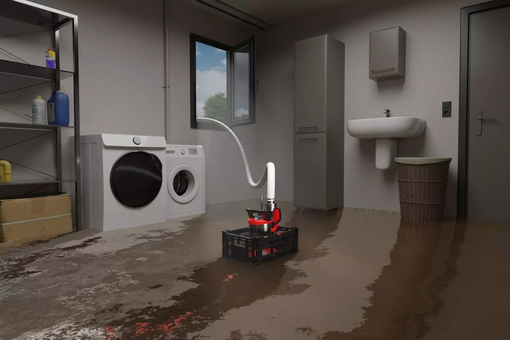 Einhell GE-DP 7535 N LL ECO szennyvízszivattyú árvíz elleni szett