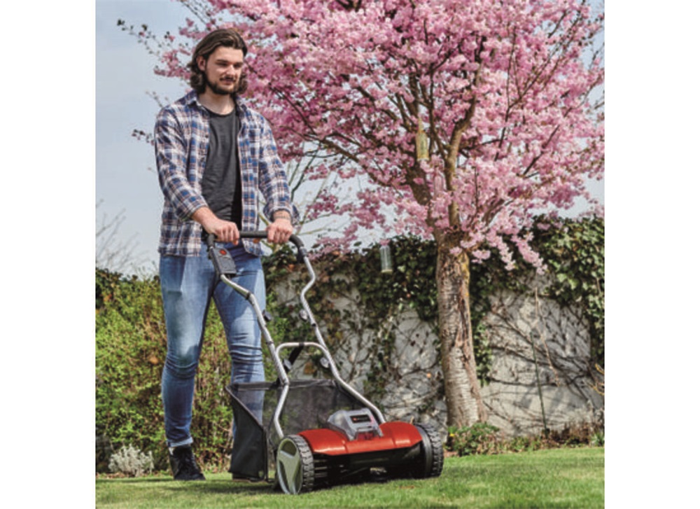 Einhell 3414200 PXC GE-HM 18/38 Li-Solo akku és töltő nélkül akkumulátoros hengerkéses fűnyíró
