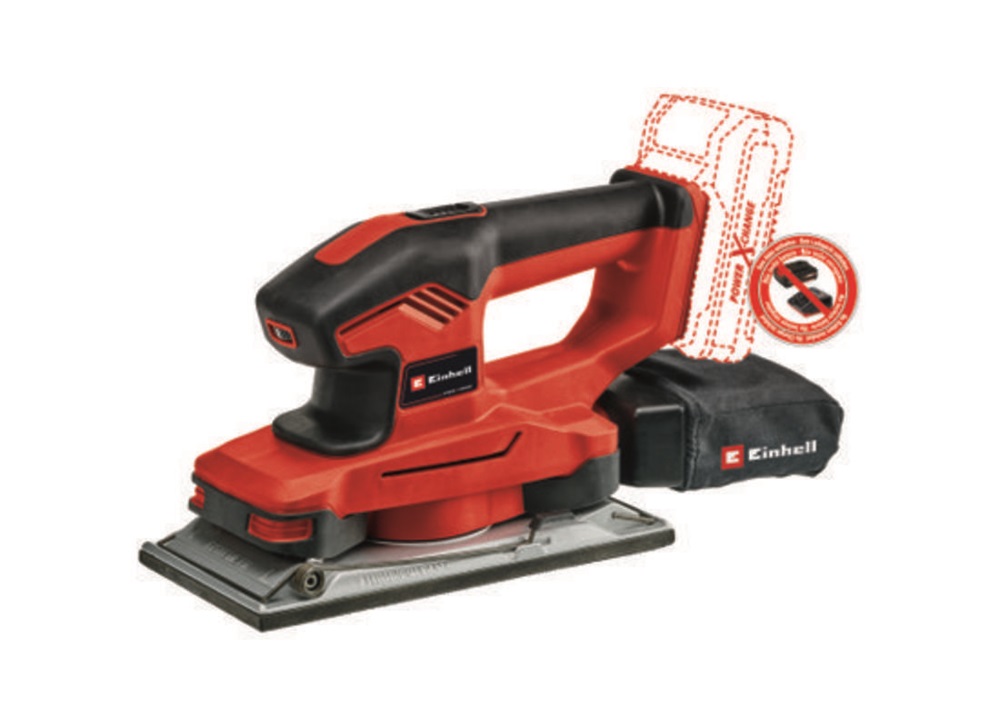 Einhell 4460720 PXC TE-OS 18/230 Li-Solo akku és töltő nélkül akkumulátoros rezgőcsiszoló