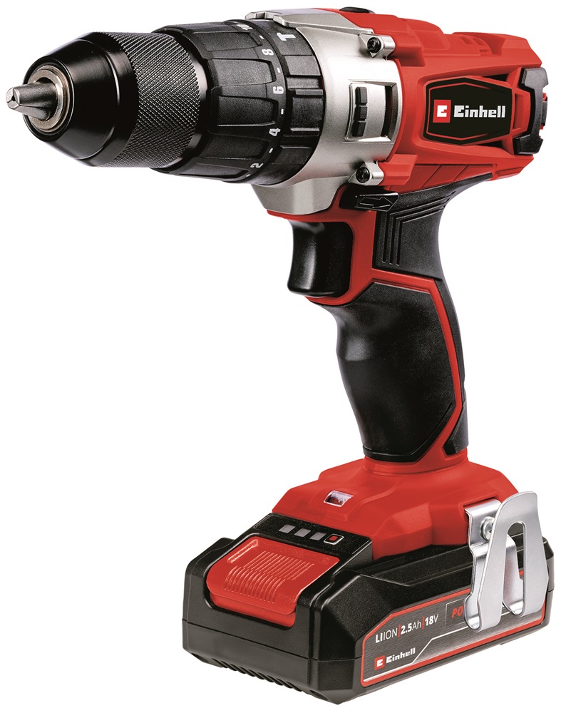 Einhell TE-CD 18/2 Li-i +22 1x2,5 Ah akkus ütvefúró-csavarozó szett