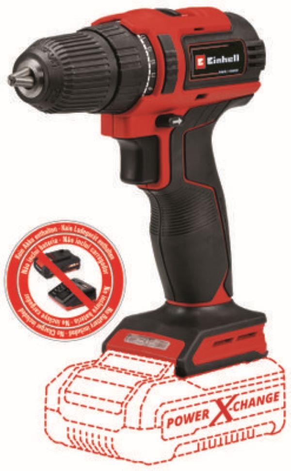 Einhell 4513997 PXC TE-CD 18/40 Li BL-Solo akkus fúró-csavarozó