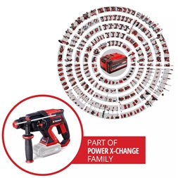 Einhell TP-HD 18/22 D Li BL - Solo akkus fúrókalapács