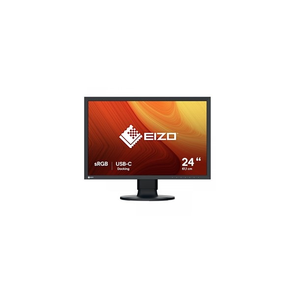 Eizo 24" CS2400R "CS" WUXGA IPS USB-C/DP/HDMI fekete monitor