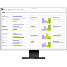 Eizo 24" EV2456-BK EcoView Ultra-Slim WUXGA IPS DP/HDMI/DVI-D/VGA/USB fekete monitor