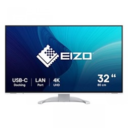 Eizo 32" EV3240X-WT EcoView 4K UHD IPS DP/HDMI/USB/USB-C/LAN fehér monitor