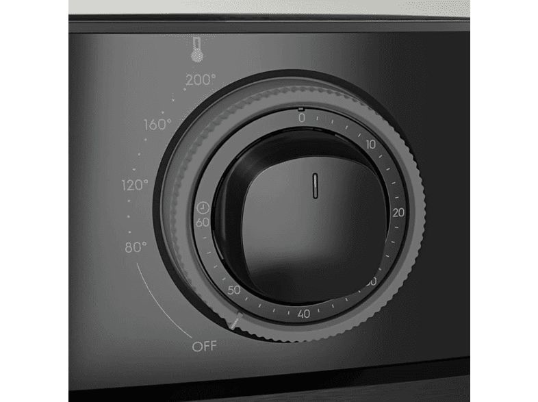 Electrolux E5AF1-4GB fekete 2,5 L forrólevegős sütő