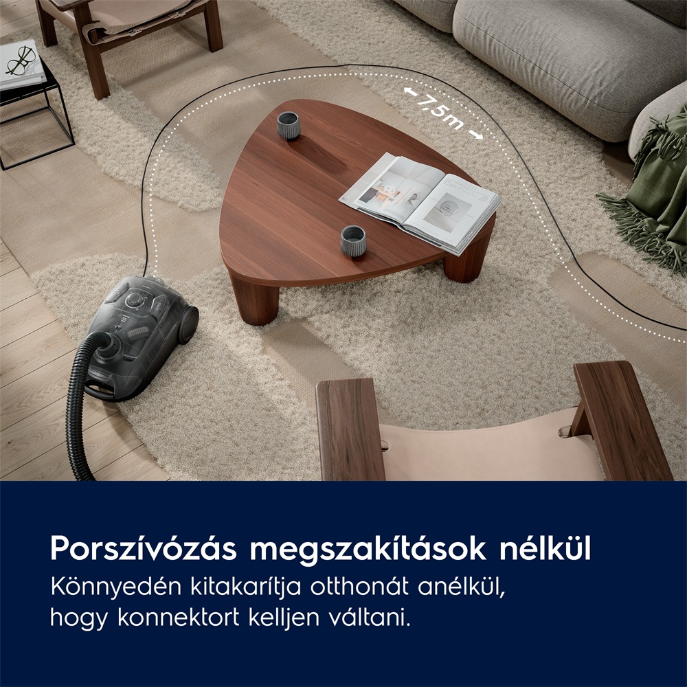 Electrolux EB31C1DB Clean 300 porzsákos porszívó