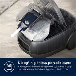 Electrolux EB61C1OG Clean 600 porzsákos porszívó