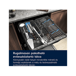Electrolux EEC87400W beépíthető 14 terítékes mosogatógép