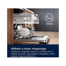 Electrolux EEC87400W beépíthető 14 terítékes mosogatógép