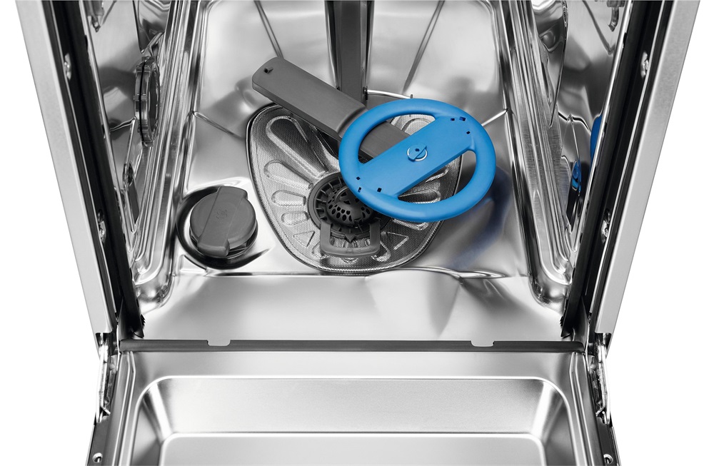 Electrolux EES42210L fekete, programok száma: 8, keskeny beépíthető, 9 terítékes mosogatógép 
