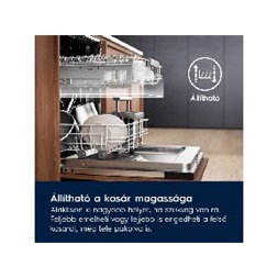 Electrolux EES48400L beépíthető 14 terítékes mosogatógép