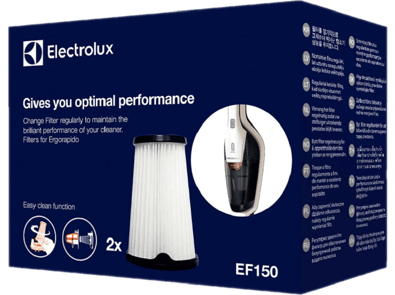 Electrolux EF150 2 db-os porszívó szűrőbetét szett