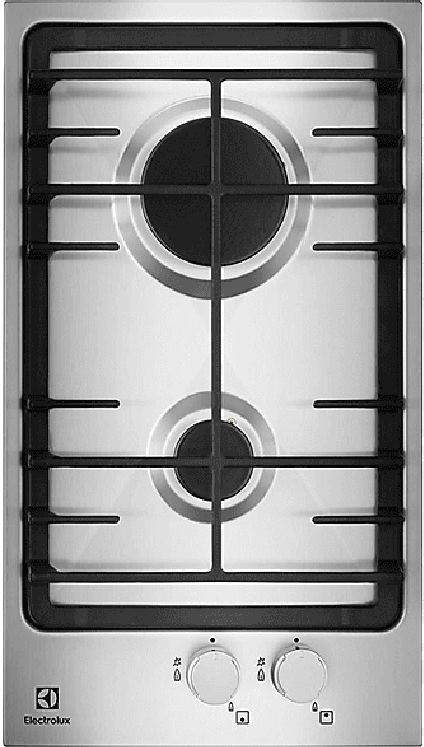 Electrolux EGG3322NVX inox, beépíthető, gáz, főzőzóna: 2, beépíthető méret: 27cm, főzőlap