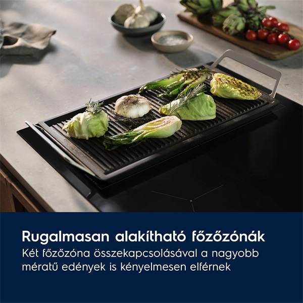 Electrolux EIV83443CT SaphirMatt® SE beépíthető indukciós főzőlap