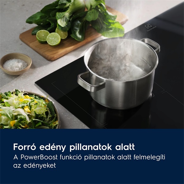 Electrolux EIV83443CT SaphirMatt® SE beépíthető indukciós főzőlap