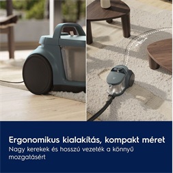 Electrolux EL31C2OG Clean 300 porzsák nélküli porszívó