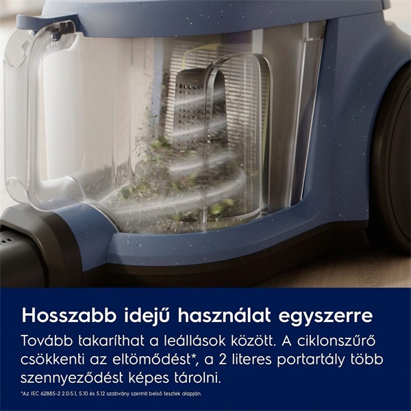 Electrolux EL51C2SW Clean 500 porzsák nélküli porszívó