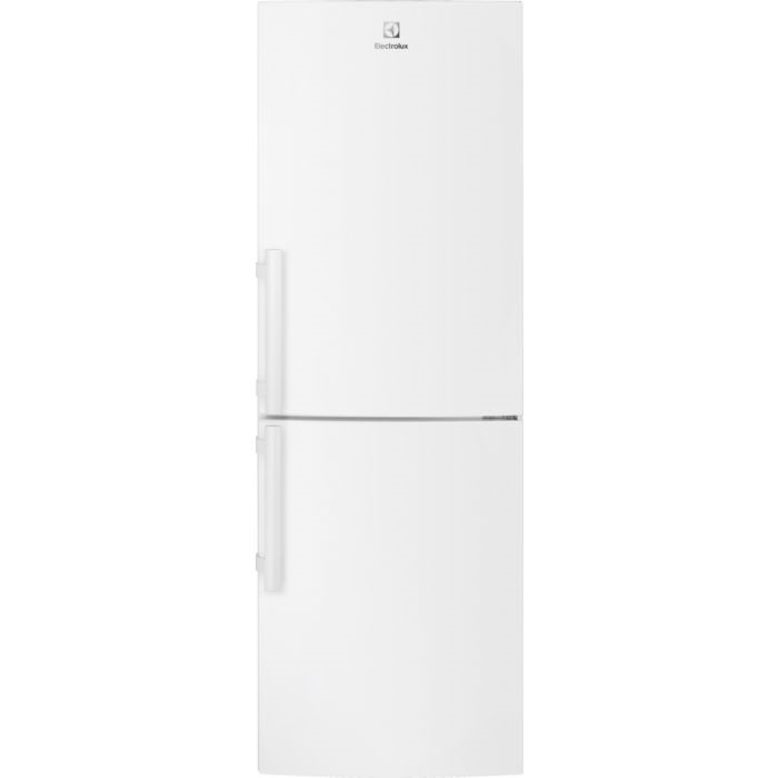 Electrolux ENB1LE30WL (K) fehér, alulfagyasztós, Hűtő:195L, Fagyasztó:110L, Low frost hűtőszekrény (Újracsomagolt)