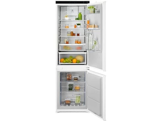 Electrolux ENT6MD18S3 fehér, alulfagyasztós, beépíthető, Hűtő:186L, Fagyasztó:62L, hűtőszekrény