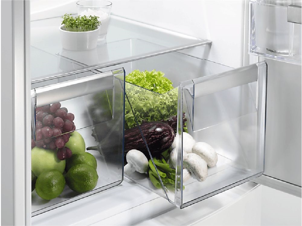 Electrolux ENT6NE18S alulfagyasztós, beépíthető, Hűtő:192L, Fagyasztó:61L, No frost hűtőszekrény