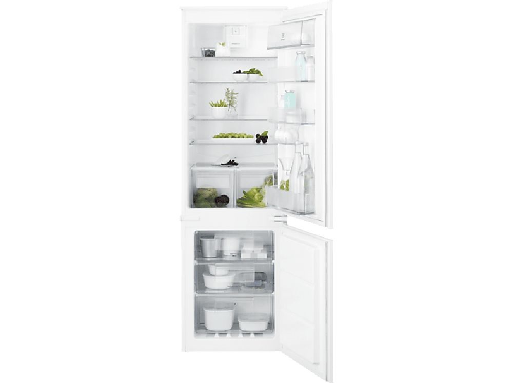 Electrolux ENT6NE18S alulfagyasztós, beépíthető, Hűtő:192L, Fagyasztó:61L, No frost hűtőszekrény
