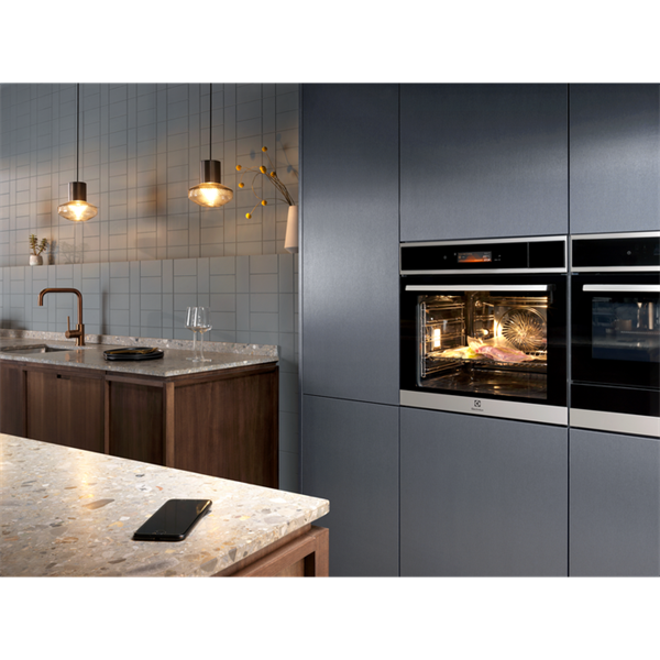 Electrolux EOB9S31WX inox beépíthető gőzsütő