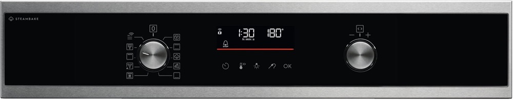 Electrolux EOD6P77WX SteamBake fekete-inox, beépíthető, sütőtér:72L, grill, légkeverés, priolitikus, sütő