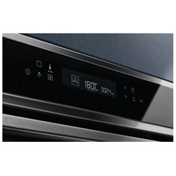 Electrolux EOE7P31X fekete, beépíthető, sütőtér: 72L, grill, légkeverés, pirolitikus, sütő (Újszerű)
